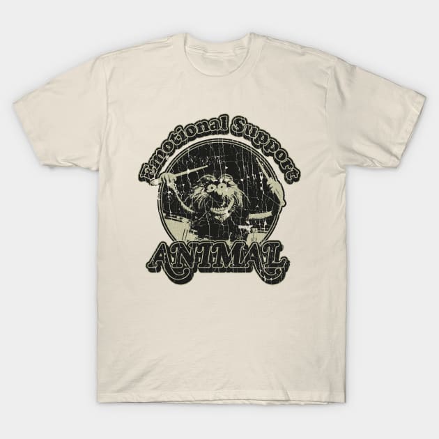 VINTAGE - Emotional Support Animal T-Shirt by maskangkung